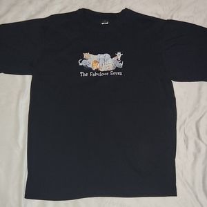 Vintage The Fabolous Seven Jungle Nairobi Animals Men Size XL